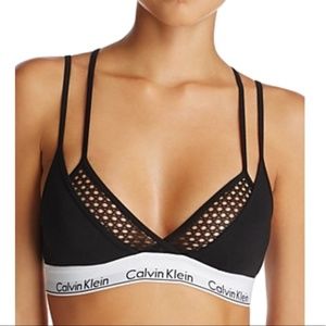 Calvin Klein Fishnet Sports Bra